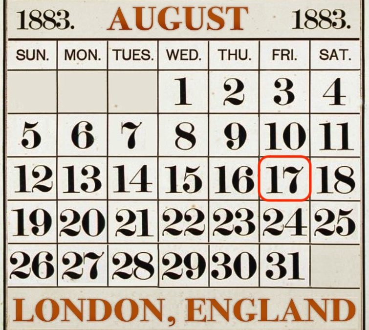 Clermont-Ganneau was Told No and The Record Went on Record – 17 August 1883