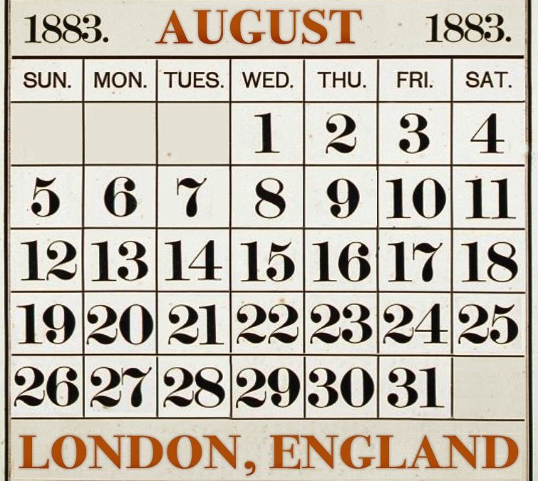 A Return to London – August 1883